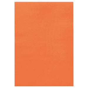 （まとめ） TANOSEE 色画用紙 四つ切 だいだい 1パック（10枚） 〔×15セット〕〔代引不可〕の通販は 10,940円