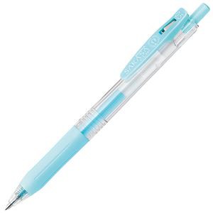 (まとめ) ゼブラ ゲルインクボールペン サラサクリップ 0.5mm ミルクブルー JJ15-MKBL 1本 〔×60セット〕〔代引不可〕の通販は