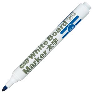 （まとめ） TANOSEE ホワイトボードマーカー 太字丸芯 青 1本 〔×100セット〕〔代引不可〕の通販は