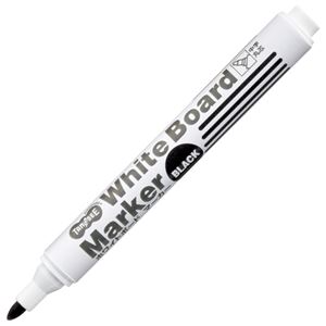 （まとめ） TANOSEE ホワイトボードマーカー 中字丸芯 黒 1本 〔×100セット〕〔代引不可〕の通販は