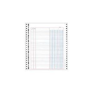 （まとめ） オービック バインダー元帳 Y10×T11 連続用紙 4024 1箱（1000枚） 〔×2セット〕〔代引不可〕