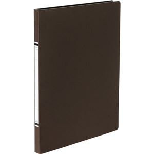 (まとめ) TANOSEE クランプファイル(紙表紙) A4タテ 100枚収容 背幅18mm 茶 1セット(10冊) 〔×5セット〕〔代引不可〕の通販は 9,725円