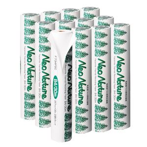 (まとめ) クリエイティア FSC認証感熱FAXロール紙 Neo Nature B4 幅257mm×長さ30m 芯内径0.5インチ 表発色 F734FSC 1本 〔×10セット〕〔代引不可〕