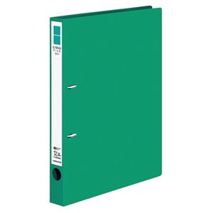 (まとめ) コクヨ Dリングファイル(ER) A4タテ 2穴 200枚収容 背幅34mm 緑 フ-UDR420NG 1冊 〔×10セット〕〔代引不可〕の通販は
