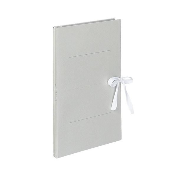 （まとめ） コクヨ ガバットファイル（紙製） A4タテ（ひも付き） 1000枚収容 背幅13〜113mm グレー フ-H90M 1パック（10冊） 〔×2セット〕〔代引不可〕の通販は