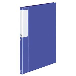 まとめ)コクヨ クリヤーブック(Glassele) 固定式・背ポケット まとめ)コクヨ クリヤーブック(Glassele) 固定式・背ポケット
