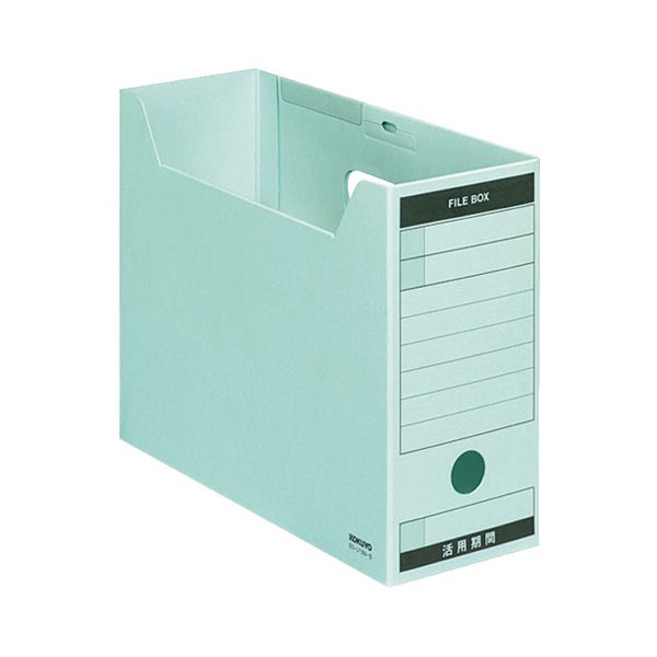 (まとめ) コクヨ ファイルボックス-FS(Bタイプ) B5ヨコ 背幅102mm 青 フタ付 B5-LFBN-B 1パック(5冊) 〔×3セット〕〔代引不可〕の通販は 10,450円