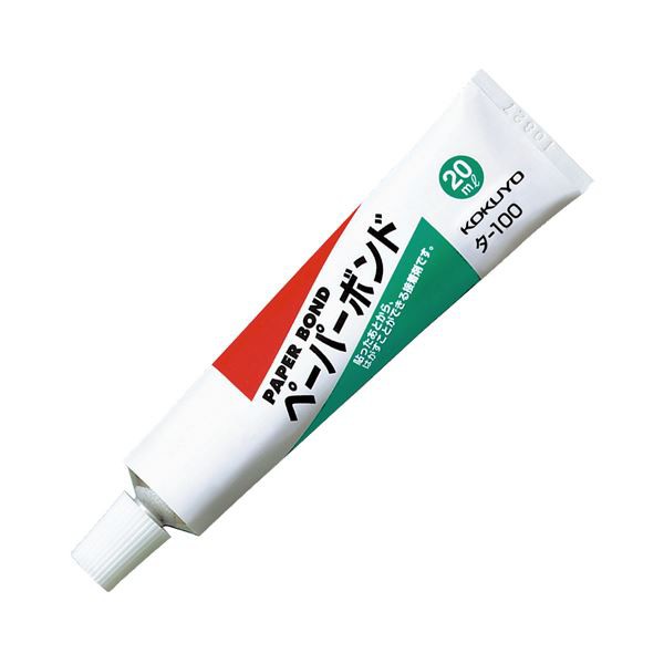 （まとめ） コクヨ ペーパーボンド クリーナー付 20ml タ-100N 1本 〔×30セット〕〔代引不可〕の通販は