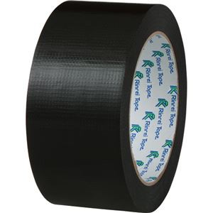 （まとめ） リンレイ PEワリフカラーテープ 50mm×25m 黒 674クロ 1巻 〔×15セット〕〔代引不可〕の通販は