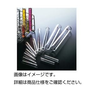 試験管 A-16.5短100本リム付マルエム製〔代引不可〕