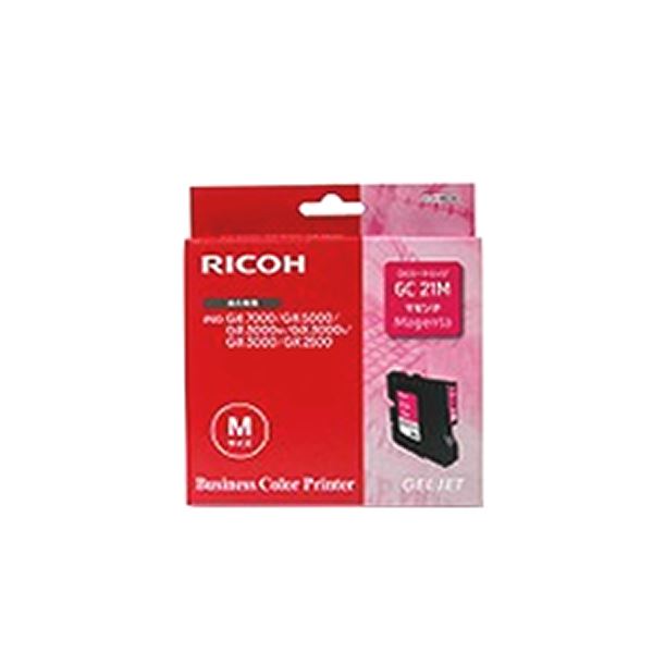 〔業務用5セット〕〔純正品〕 RICOH リコー インクカートリッジ/トナーカートリッジ 〔GC21M M マゼンタ〕 ×5セット〔代引不可〕