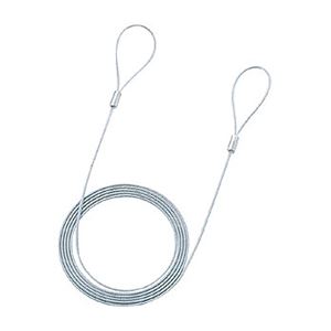 (まとめ)サンワサプライ eセキュリティ(ワイヤー、2.0m・2.2mm) SLE-11W-2〔×10セット〕〔代引不可〕の通販は 6,135円