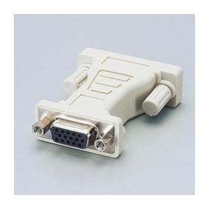 （まとめ）エレコム ディスプレイ変換アダプタ AD-D15FTDVM〔×5セット〕〔代引不可〕