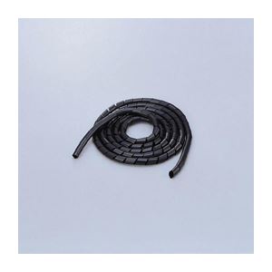 (まとめ)エレコム ゴチャゴチャなケーブルを整理するチューブ BST-9BK〔×10セット〕〔代引不可〕の通販は