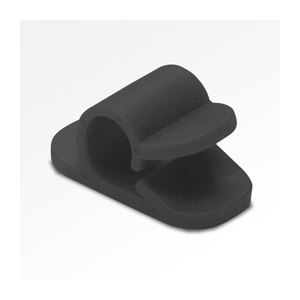 (まとめ)ミヨシ(MCO) カラフルケーブルタイ ケーブルキャッチ ブラック6個入り CH-CCA/BK〔×10セット〕〔代引不可〕の通販は 9,290円