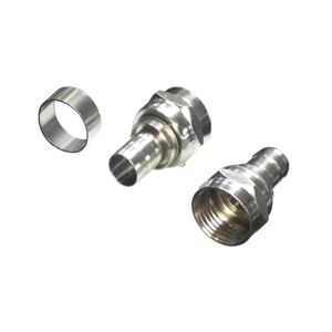 (まとめ)変換名人 アンテナ 圧着Fプラグ(5C用) F5C〔×20セット〕〔代引不可〕の通販は 13,220円