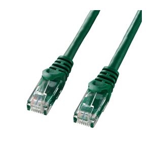 (まとめ)サンワサプライ カテゴリ6UTPLANケーブル LA-Y6-01G〔×10セット〕〔代引不可〕の通販は