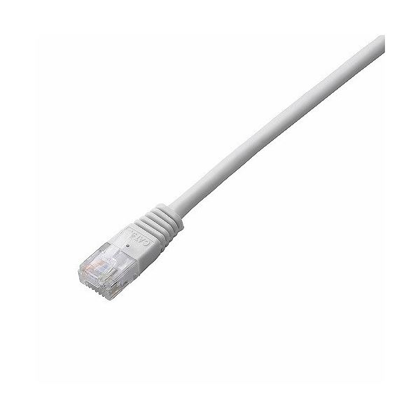 (まとめ)エレコム Cat5e準拠LANケーブル LD-CTN/WH3〔×10セット〕〔代引不可〕の通販は