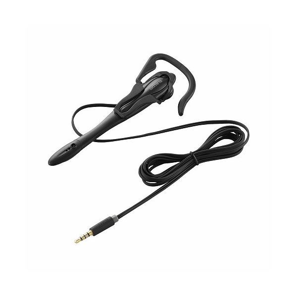 （まとめ）エレコム スマホ／タブレットPC用ヘッドセット（片耳イヤーフック） HS-EP13TBK〔×3セット〕〔代引不可〕の通販は 6,527円