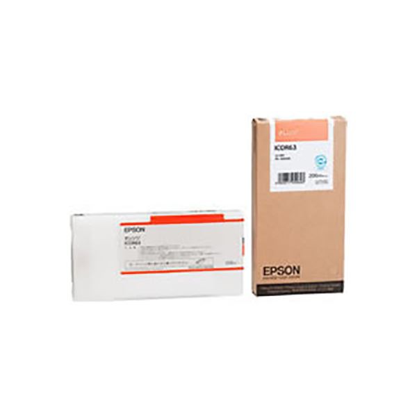〔純正品〕 EPSON エプソン インクカートリッジ 〔ICOR63 オレンジ〕〔代引不可〕の通販は