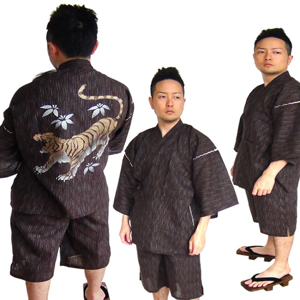 平和屋本店□小紋 反物 着尺 紬ちりめん 立筋ぼかし 逸品 未使用