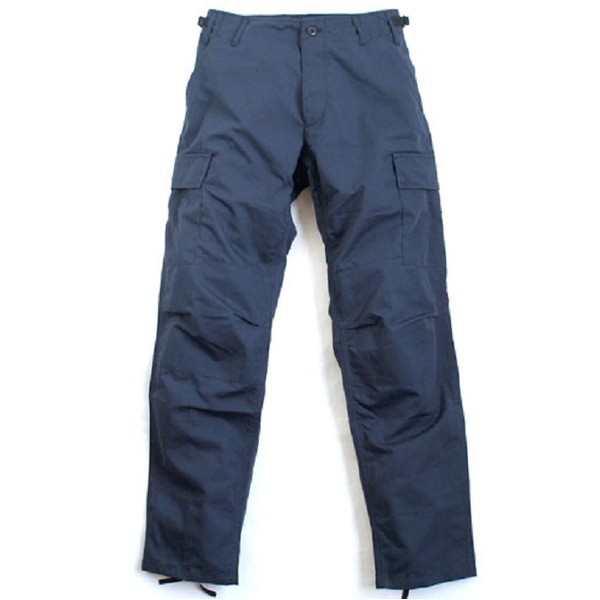 アメリカ軍 BDU カーゴパンツ ／迷彩服パンツ 〔 Lサイズ 〕 リップストップ YN521007 ネイビー 〔 レプリカ 〕〔代引不可〕の通販は