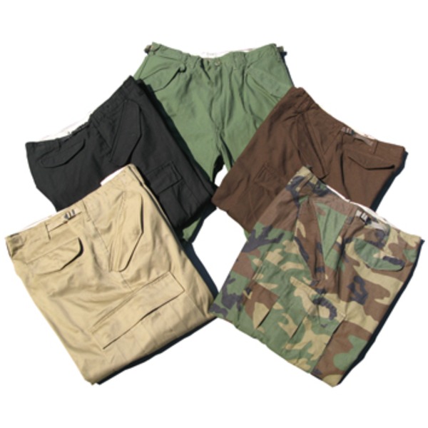 フランス陸軍 M52 チノパンツ レプリカ カーキ 22 約78cm コットン