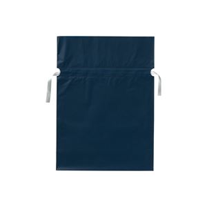 (業務用20セット) カクケイ 梨地リボン付き巾着袋 紺 L 20枚 FK2406〔代引不可〕の通販は 55,677円