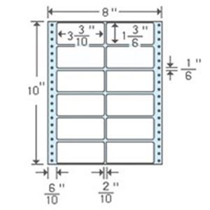 (業務用5セット) 東洋印刷 ナナフォームラベル MT8C 12面 500折〔代引不可〕