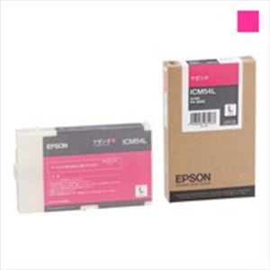 (業務用3セット) EPSON エプソン インクカートリッジ L 純正 〔ICM54L〕 マゼンタ〔代引不可〕の通販は 40,740円