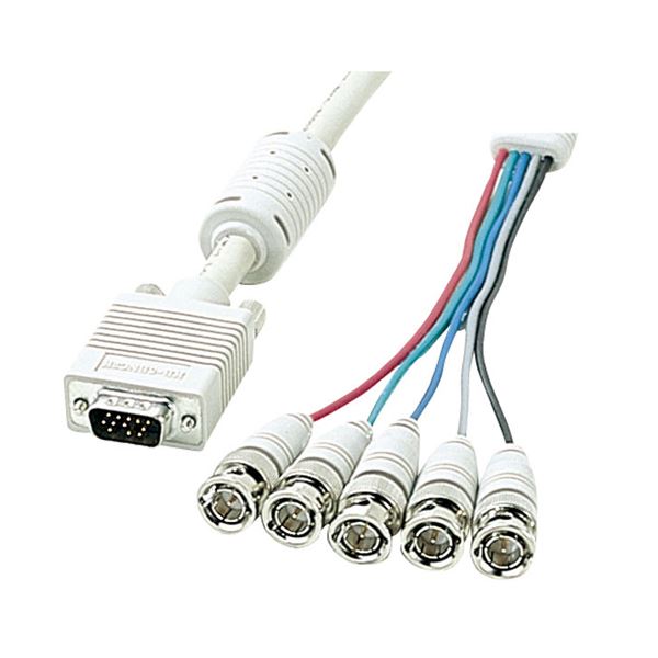 サンワサプライ アナログRGBケーブル KB-5BNC2K〔代引不可〕