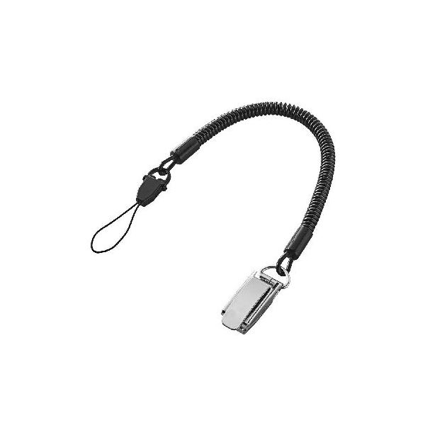 (まとめ)エレコム スマートフォン用クリップストラップ/メタル/70cm P-STCM70BK〔×5セット〕〔代引不可〕の通販は