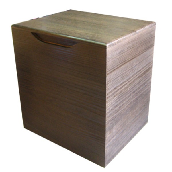 桐の米びつ/ライスストッカー 〔20kg用/焼桐〕 泉州留河 日本製〔代引不可〕の通販は