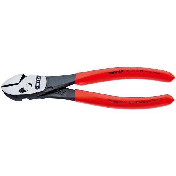 KNIPEX（クニペックス）7371-180 ツインフォースニッパー〔代引不可