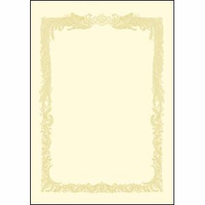 ササガワ OA賞状用紙100枚入 A3横書クリーム 10-1188〔代引不可〕の通販は賞状用紙