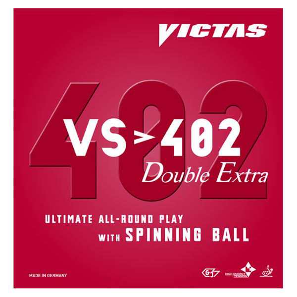 ヤマト卓球 VICTAS(ヴィクタス) 裏ソフトラバー VS〕402 ダブルエキストラ 020401 レッド 1.8〔代引不可〕 8,240円