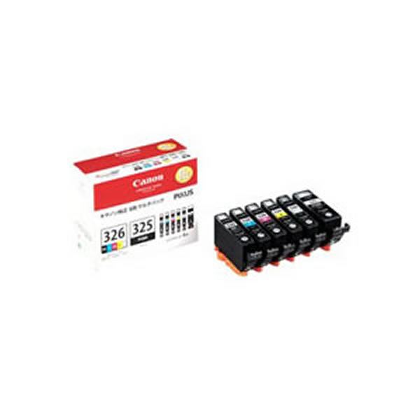 (業務用3セット) 〔純正品〕 Canon キャノン インクカートリッジ/トナーカートリッジ 〔BCI-326+325/6MP〕 6色パック〔代引不可〕の通販は 33,760円