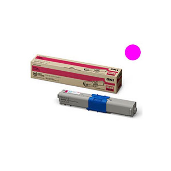 (業務用3セット) 〔純正品〕 OKI 沖データ トナーカートリッジ 〔TNR-C4JM1 M マゼンタ〕〔代引不可〕の通販は 26,696円