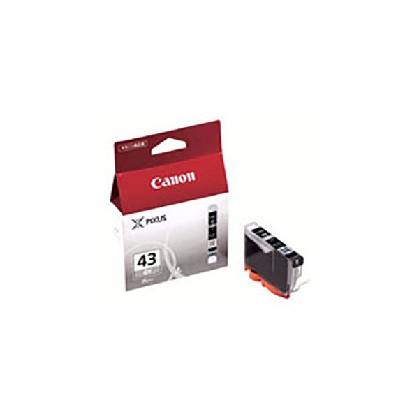 (業務用5セット) 〔純正品〕 Canon キャノン インクカートリッジ/トナーカートリッジ 〔6382B001 BCI-43GY グレー〕〔代引不可〕の通販は 12,420円
