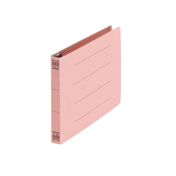 （まとめ） プラス フラットファイル 052N B6E 桃〔×30セット〕〔代引不可〕