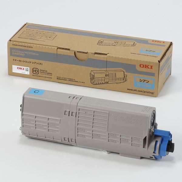 OKIデータ トナーカートリッジ(大) シアン (MC573dnw/C542dnw) TC-C4BC2〔代引不可〕の通販は