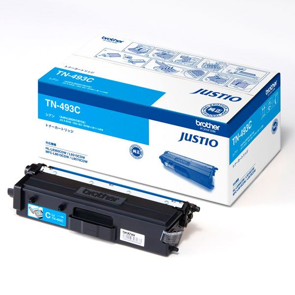 〔純正品〕BROTHER ブラザー トナーカートリッジ〔TN-493C シアン〕〔代引不可〕の通販は