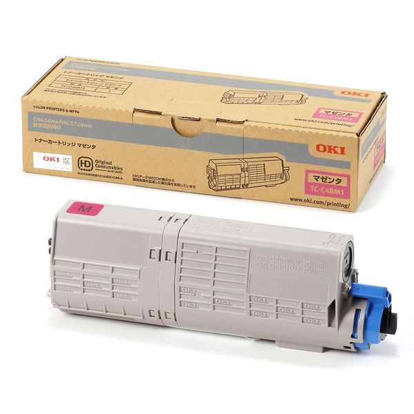〔純正品〕OKI 沖電気 トナーカートリッジ〔TC-C4BM1 マゼンタ〕〔代引不可〕の通販は