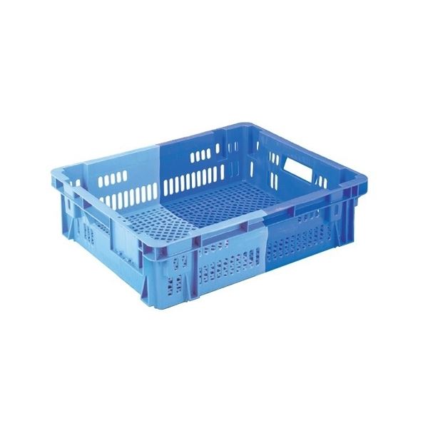 〔5個セット〕 業務用コンテナボックス/食品用コンテナー 〔NF-M29L〕 ダークブルー/ブルー 材質：PP〔代引不可〕の通販は 18,490円