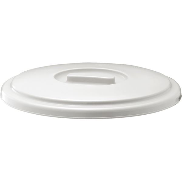 〔20セット〕 ポリバケツ/清掃用品 〔フタのみ単品〕 25SB用蓋 ライトグレー 丸型 『ベルク』 〔家庭用品 掃除用品 業務用〕〔代引不可〕の通販は