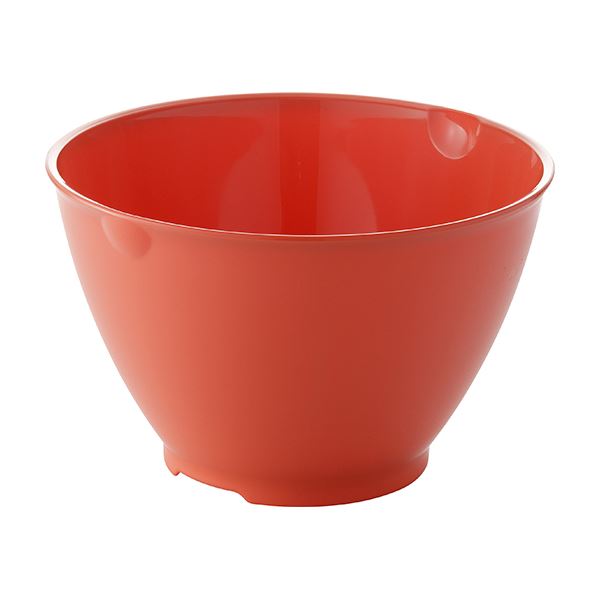 〔60セット〕 ボール/調理器具 〔Lサイズ レッド〕 材質：PP 『リベラリスタ』〔代引不可〕 32,416円