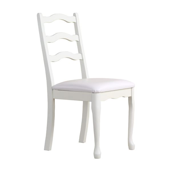 チェア〔本体：幅45×奥行50×高さ95cm〕アイボリー〔代引不可〕の通販は 15,862円