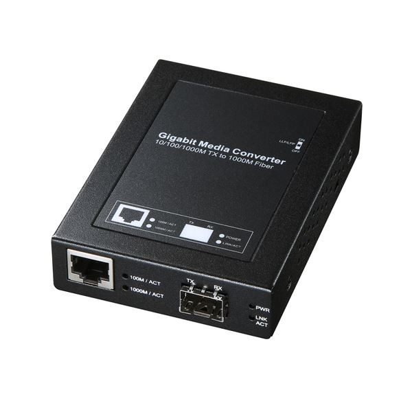 サンワサプライ 光メディアコンバータ LAN-EC212RF〔代引不可〕