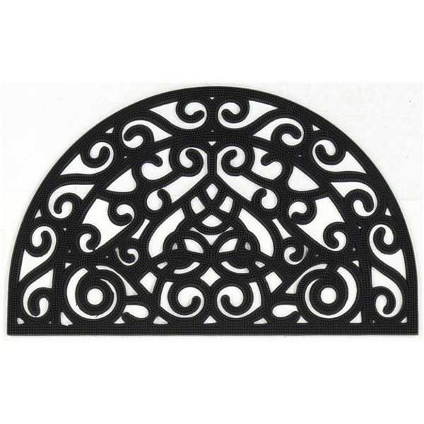 屋外用 玄関マット/ラバーマット 〔泥落とし付き〕 45cm×75cm 洗える CE-8062 〔エントランス 入口〕〔代引不可〕の通販は