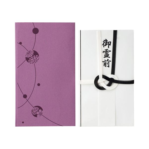 （まとめ） モーノクラフト 多当折 黒白7本ハスなし 短冊・簡易ふくさ付 SMC-202F 1枚 〔×30セット〕〔代引不可〕の通販は